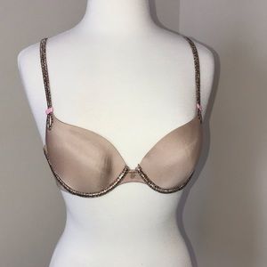 ❤️Beige/Cheetah Print/ Pink Victoria’s Secret Bra